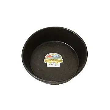 Little Giant Products 8 qt Rubber 14.5 in Feed Pan