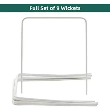 Croquet Wicket 9pc Replacement Set