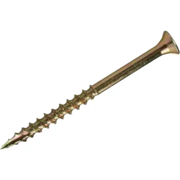 Grip-Rite #9 x 3" T-25 Star Drive, Construction Screw, Yellow Zinc (Bulk Box  5 lb)