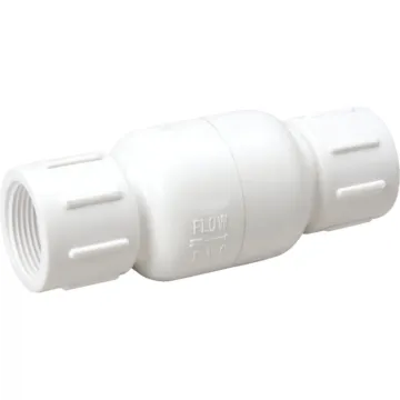 Boshart Industries 1-1/4" PVC SPRING LOADED C/V THREADED NPT