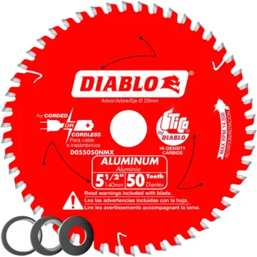 Diablo Tools 5-1/2 in. x 50 Tooth Aluminum Cutting Saw Blade