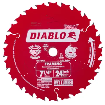 Diablo Tools 24T Framing Saw Blade - 7-1/4 in.
