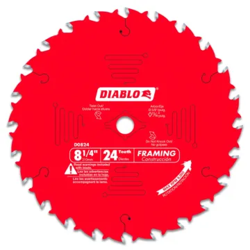 Diablo Tools 8-1/4 in. x 24 Tooth Framing Saw Blade