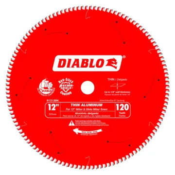 Diablo Tools 12 in. x 120 Tooth Thin Aluminum Cutting Saw Blade