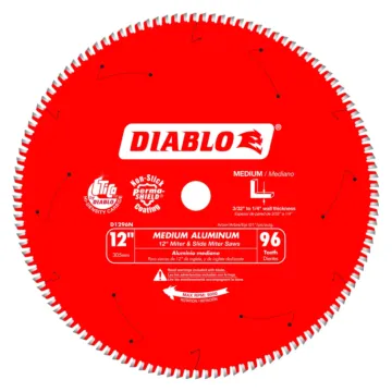 Diablo Tools 12 in. X 96 Tooth Medium Aluminum Saw Blade