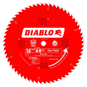 Diablo Tools 16-5/16 in. x 60 Tooth Fine Finish Beam Saw Blade