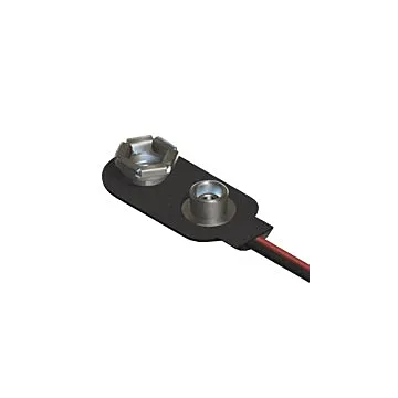 Battery Lead 4" for 9V Battery