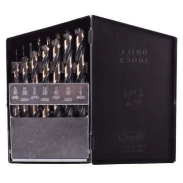 Drillco 15PC NITRO DRILL BIT SET 1/16-1/2 BY 32nds