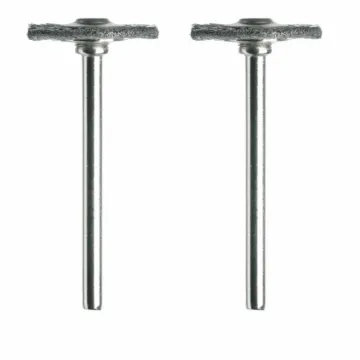 Dremel 3/4 In.. Carbon Steel Brushes (2 Pack)