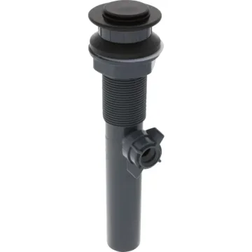 Danco EZ Connect Plastic Pop-Up Drain Stopper (Matte Black)