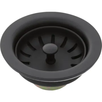 Danco Matte Black 3-1/2 In. Basket Strainer Assembly