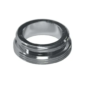 Danco 15/16 in.-27M x 55/64 in.-27M Chrome Male Aerator Adapter
