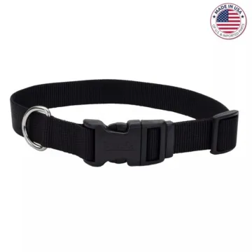 Coastal Pet Dog Collar 1"x18-26" Black