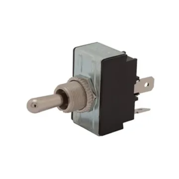 DC DPST On-Off Sealed Toggle Switch, Flat Terminal