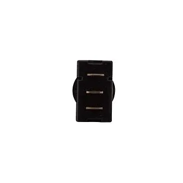 DC SPST ON-OFF Blue Illuminated Toggle Switch, DC Rated Only