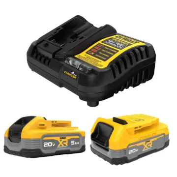 DEWALT PowerStack Compact 5Ah Battery & Starter Kit
