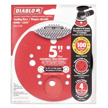 Diablo Tools 5 in. 100 Grit (Medium) ROS Hook & Lock™ Discs (4-Pack)
