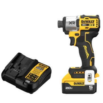 DEWALT 20V MAX* XR® Brushless Cordless 3-Speed 1/4 in. Impact Driver Kit