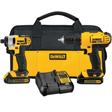 Dewalt DEWALT 20V MAX* Lithium Ion Drill Driver/Impact Driver Combo Kit(1.3 Ah)
