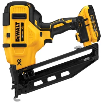 DEWALT 20V MAX* XR 16 Gauge Angled Finish Nailer (Kit)