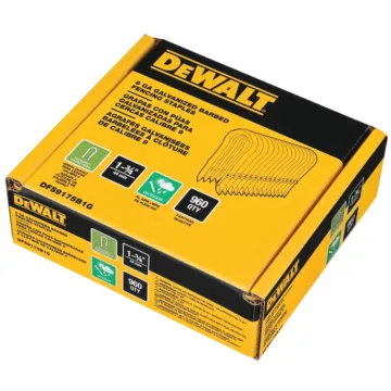 Dewalt DEWALT 1.75" 9 Ga Galvanized Barbed Fencing Staples