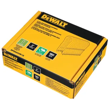 Dewalt DEWALT 2" 9 Ga Galvanized Barbed Fencing Staples
