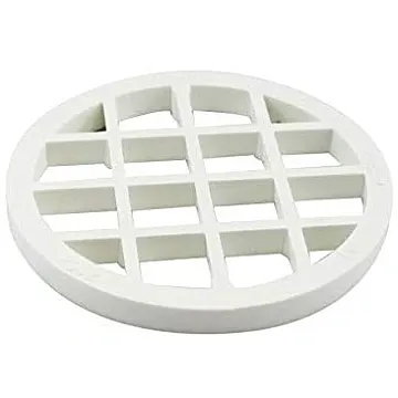 Eastman 2 in White Drainage Grate