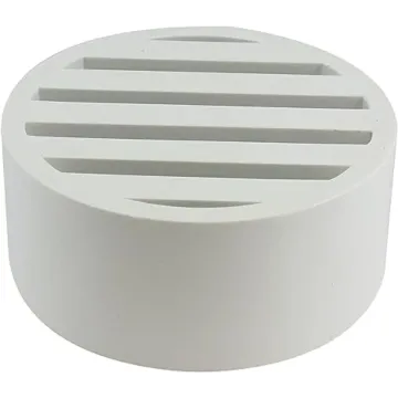 Canplas 3 in PVC White Drain Grate