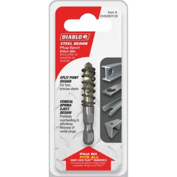 Diablo Tools Diablo Steel Demon Carbide Teeth Hole Cutter Plug Eject Pilot Drill Bit