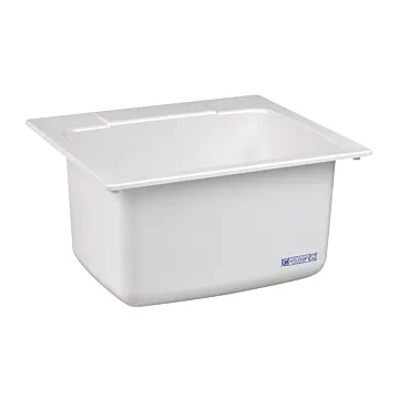 Mustee UTILITY SINK 22X25 WHITE