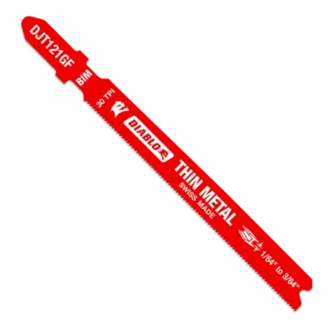 Diablo Tools 30TPI Bi-Metal Jig Saw Blades for Thin Metal (5pk) 3-5/8 in.