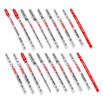 Diablo Tools Jig Saw Blade Set for Wood, Metal, and Plastics (20pc)