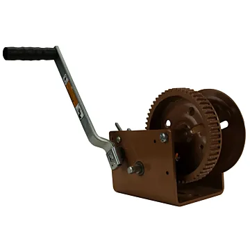Dutton-Lainson 3200 lb Steel Zinc Plated 2-Speed Hand Winch