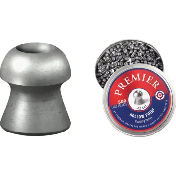 Crosman Hollow Point 14.3 Grain Pellet Ammunition (500pk) .22 Cal.