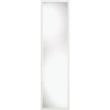 Home Decor Innovations Suave 13 In. x 49 In. White Plastic Door Mirror