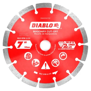 Diablo Tools Diamond Segmented Masonry Cut-Off Blade - 7 in.