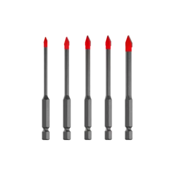 Diablo Tools Hard Tile & Stone Carbide Tipped Drill Bit Set (5pc)