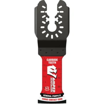 Diablo Tools AMPED™ Demo Demon™ Universal Fit Carbide Teeth Oscillating Blade for General Purpose Cuts (3pk) 1-1/4 in. x 2-1/8 in.