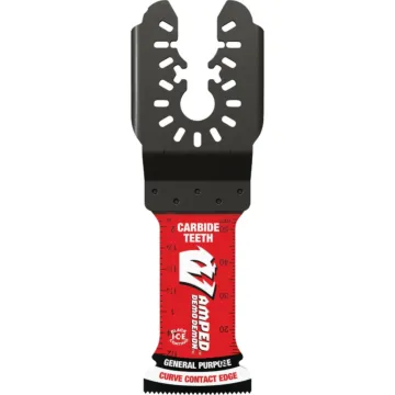 Diablo Tools AMPED™ Demo Demon™ Universal Fit Carbide Teeth Oscillating Blade for General Purpose Cuts - 1-1/4 in. x 2-1/8 in.