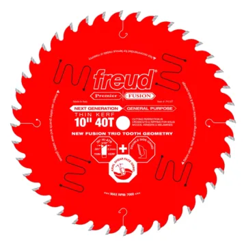 Freud Tools 10" Thin Kerf Next Generation Premier Fusion General Purpose Blade