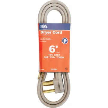 Do it Best 6 Ft. 10/3 30A Dryer Cord