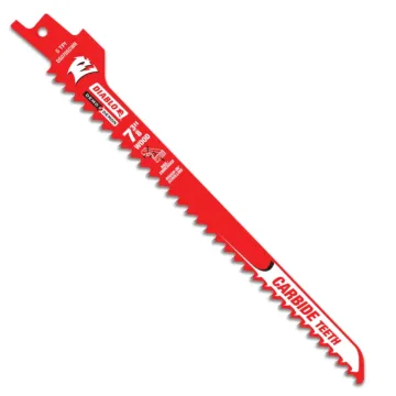 Diablo Tools 7-3/8 in. Demo-Demon Rough-In/Scrolling Carbide Reciprocating Blade
