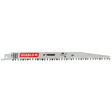 Diablo Tools Fleam Ground Recip Blade for Pruning (5pk) 9 in.