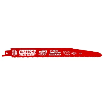 Diablo Tools 9 in. Bi-Metal Recip Blade for Thick Metal/Demolition (3/16 in. to 9/16 in.) (5-Pack)