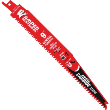 Diablo Demo Demon 9 In. Amped Carbide General Purpose Recirocating Saw Blade (3-Pack)
