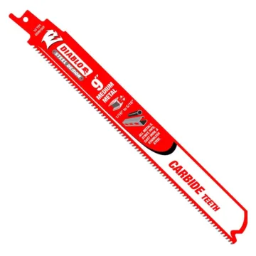 Diablo Tools 9 in. Steel Demon Carbide Recip Blades for Medium Metal (1/16 in. - 5/16 in.) Cutting (10-Pack)