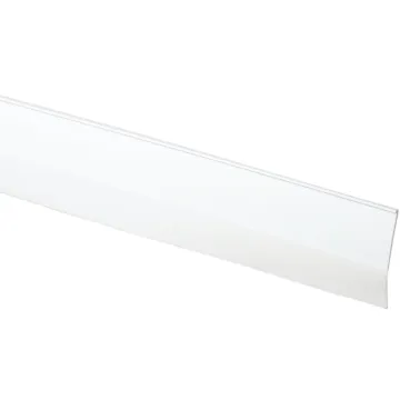 M-D 1-5/8 In. W. x 36 In. L. White Self-Adhesive Door Sweep