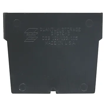 Quantum Storage Systems Black Plastic Quantum Storage Divider
