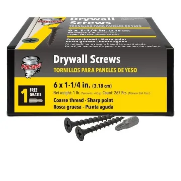 Grip-Rite #2 x 1-1/4 in Phillips Coarse Thread ProTwist Drywall Screw 1 lb