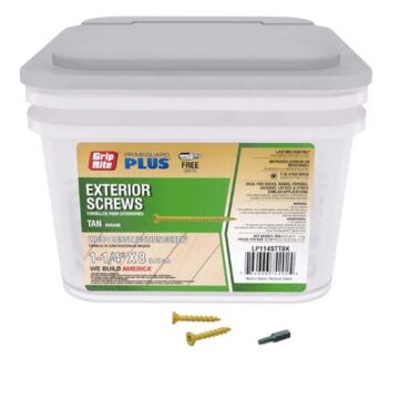 Grip-Rite T25 Star Deck Screw (25 lb Box) #8 x 1-1/4 in.